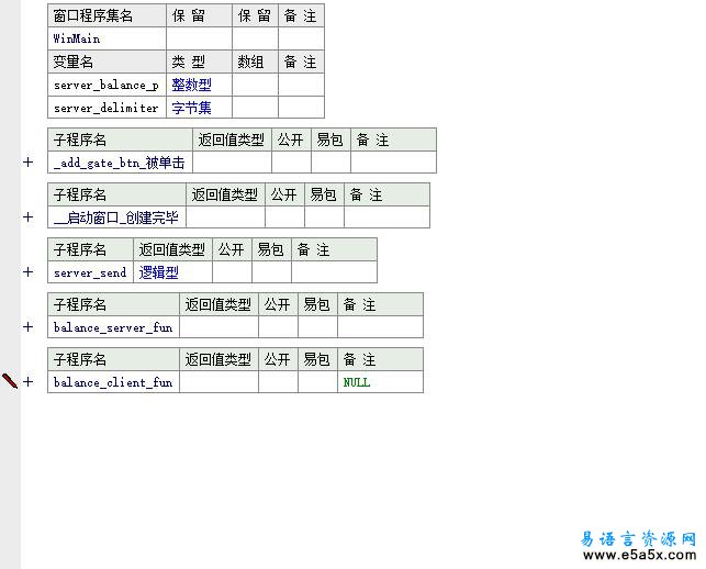 易语言etcp源码