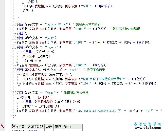 易语言WEB组合服务器源码