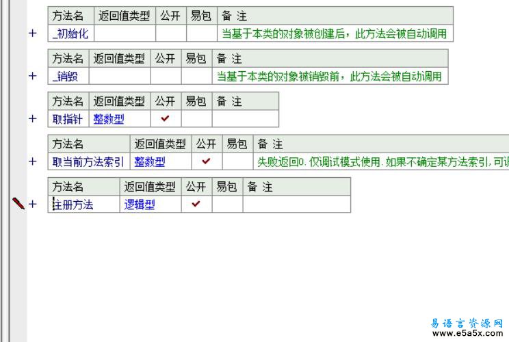 易语言类的反射调用源码