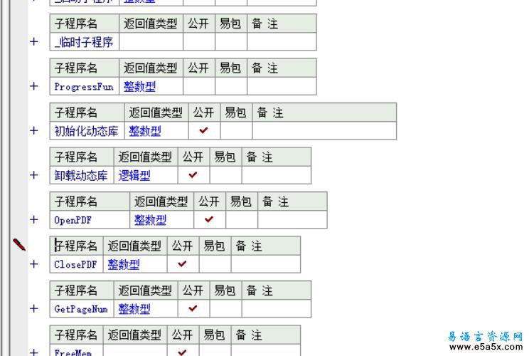 易语言pdf转化器源码