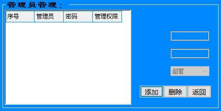管理员管理程序