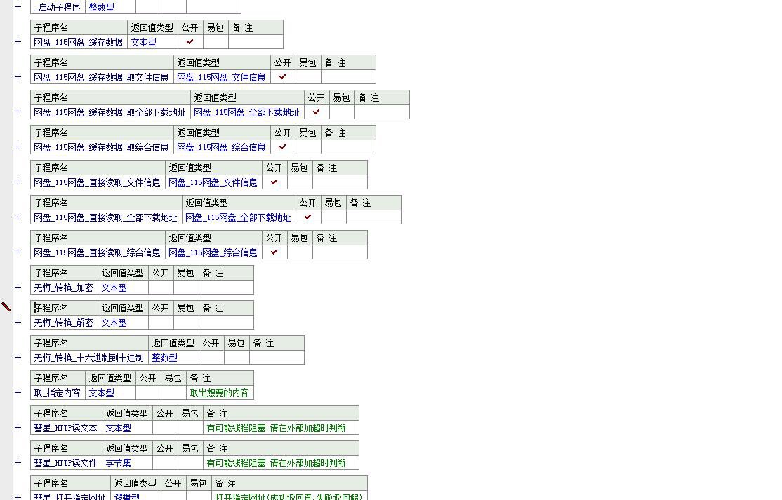 115网盘信息读取程序